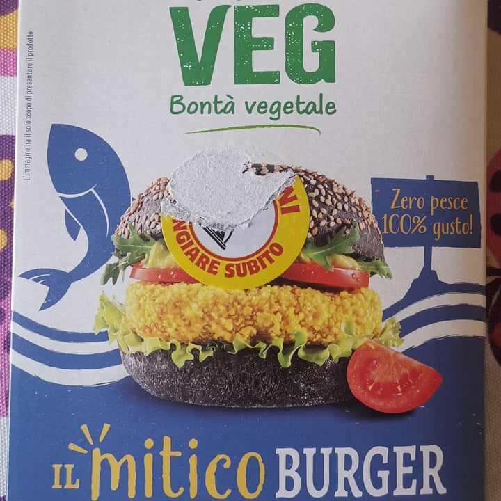 photo of la fattoria veg burger zero pesce 100%gusto shared by @bennyc on  04 Apr 2023 - review