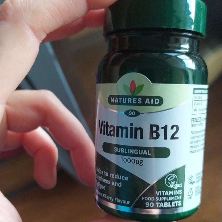 photo of natures aid Vitamin b12 sublingual shared by @chiaraveg75 on  06 Mar 2023 - review