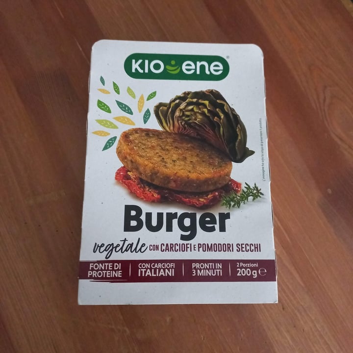 photo of Kioene Burger ai carciofi e pomodori secchi shared by @lacucinadi-marta on  04 May 2023 - review
