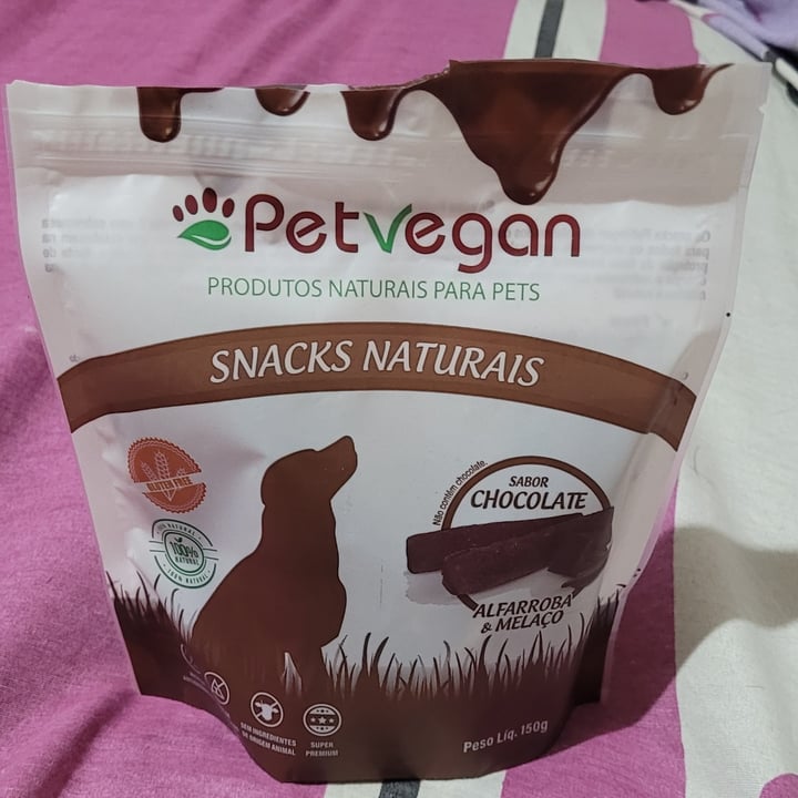 photo of Pet vegan Produtos Naturais para Pets snacks naturais chocolate shared by @rosane0207 on  21 Mar 2023 - review