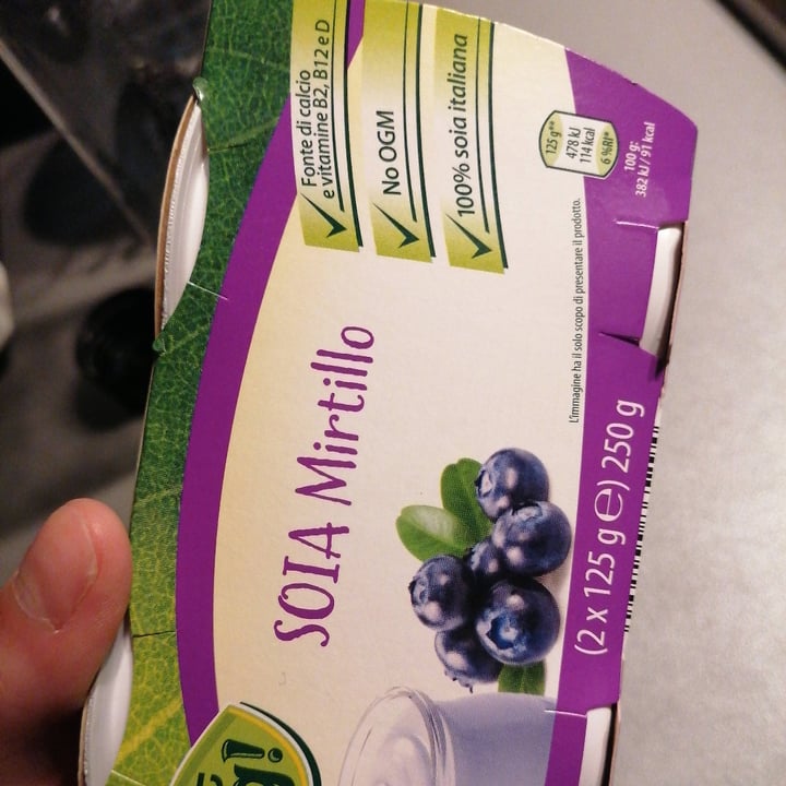 photo of Just Veg! (ALDI Italy) Yogurt al mirtillo shared by @kia-chiodi on  10 May 2023 - review