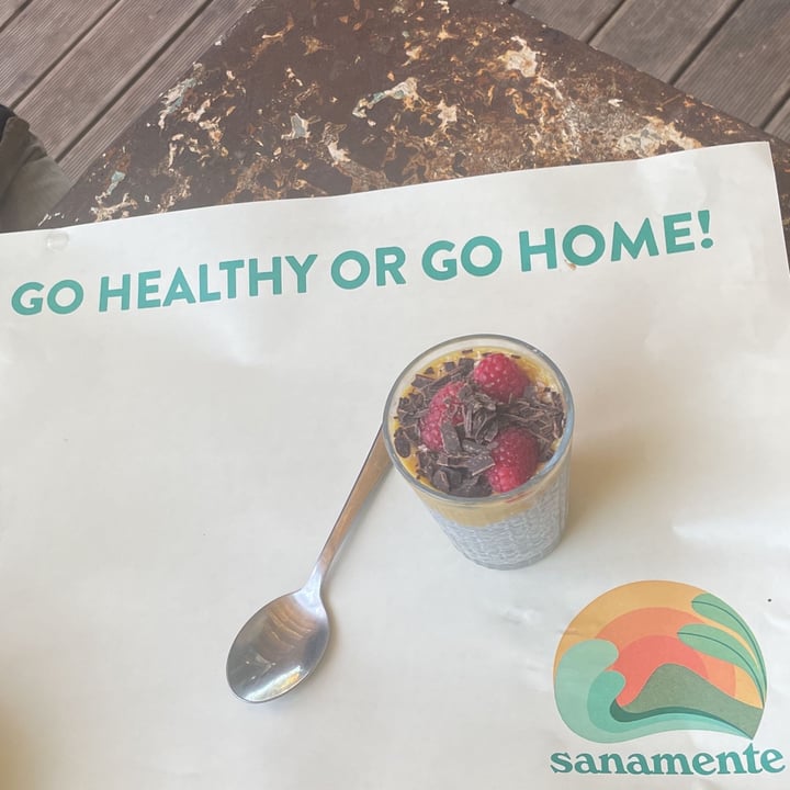 photo of Sanamente Healthy Brunch Café Coconut Chia Pudding shared by @babachito on  10 Aug 2023 - review