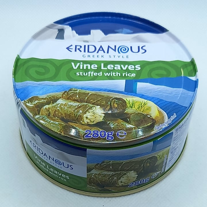 photo of Eridanous Vine leaves stuffed with rice shared by @animalsvoices on  29 Jun 2023 - review