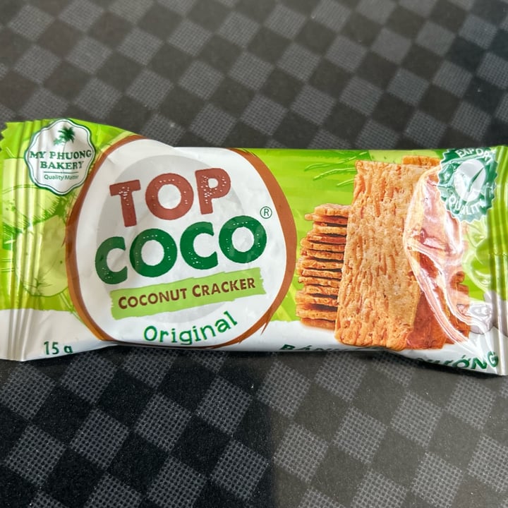 photo of My Phuong Bakery Top Coco coconut cracker original shared by @umechan on  15 Jan 2023 - review