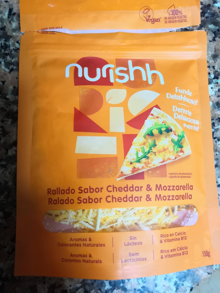 photo of Nurishh Cheddar Style Shreds shared by @joanacruz on  29 Nov 2022 - review