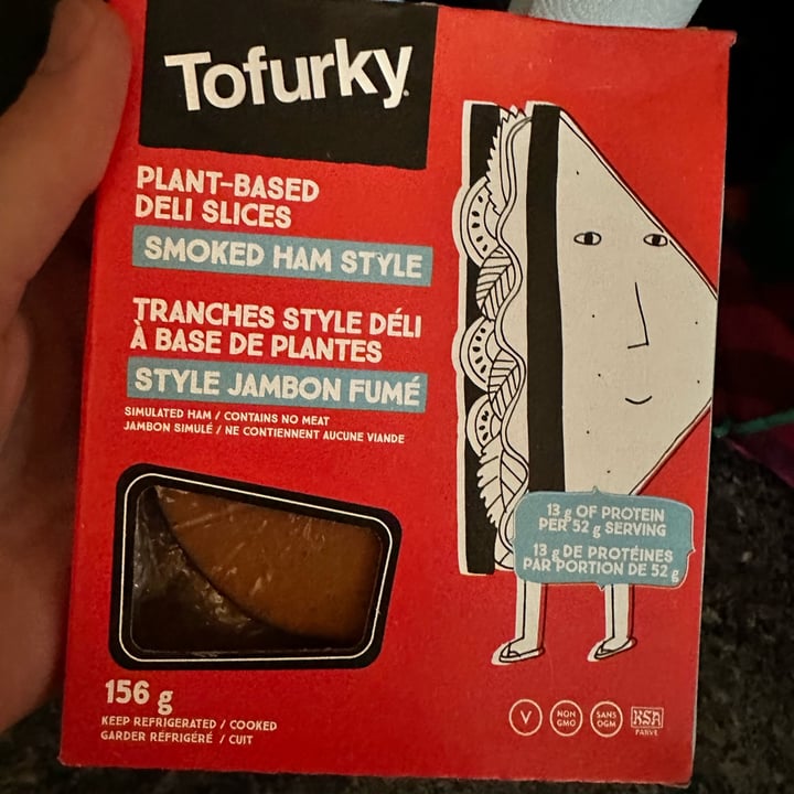 photo of Tofurky Plant-based Deli Slices Smoked Ham Style shared by @veganmika on  28 Apr 2023 - review