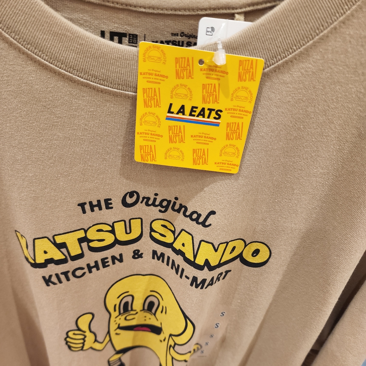 L.A. Eats UT (Oversized Short-Sleeve Graphic T-Shirt) (Katsu Sando)