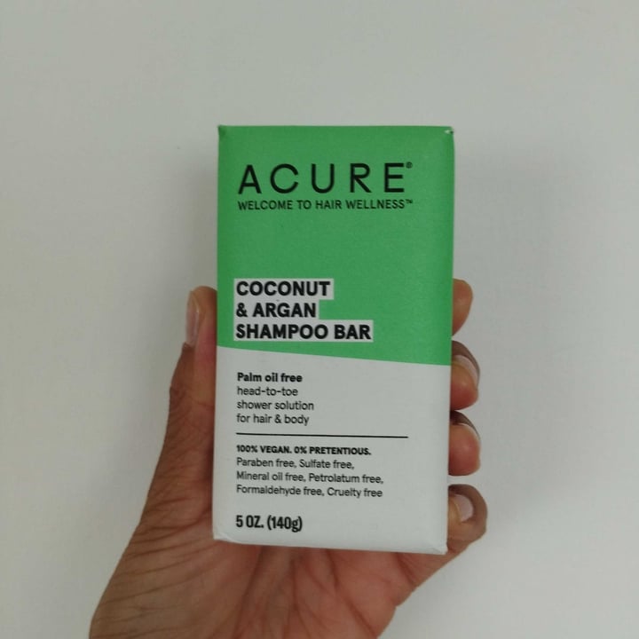 photo of Acure Shampoo Bar: Coconut & Argan shared by @patitas1080 on  10 Jul 2023 - review