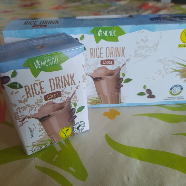 photo of Vemondo rice drink cocoa shared by @chiaraveg75 on  12 Feb 2023 - review