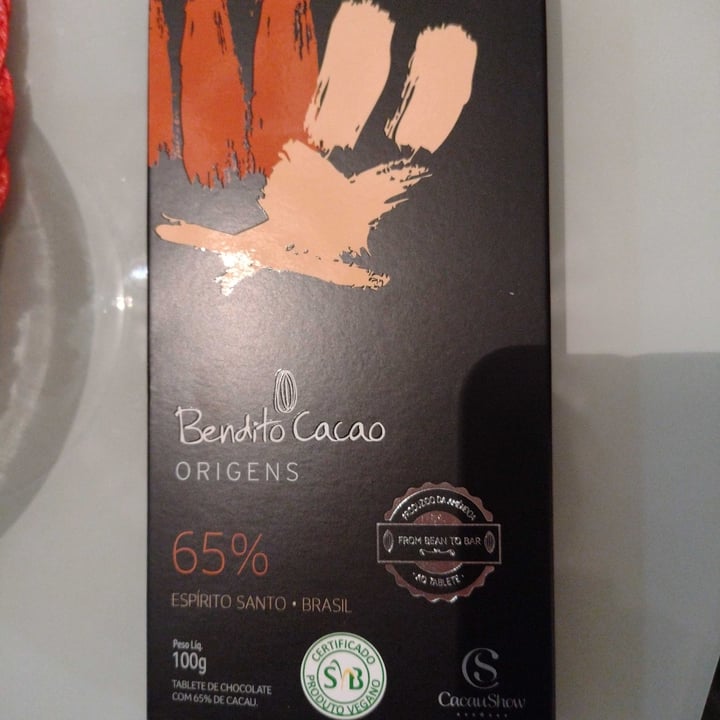 photo of Cacau Show Bendito Cacau 65% shared by @estellakrausser on  02 Jun 2023 - review