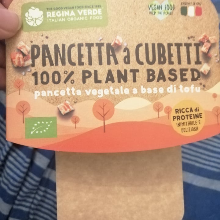 photo of Regina Verde pancetta a cubetti 100% plant based shared by @elevegansoul on  26 Jan 2023 - review