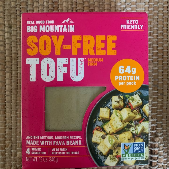 photo of Big Mountain Foods Soy-Free Tofu shared by @vluxemagazine on  15 May 2023 - review