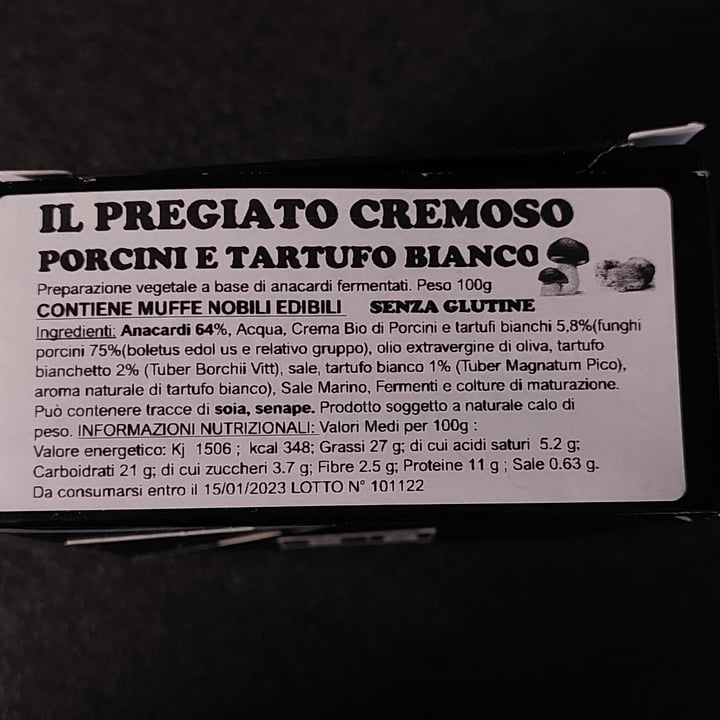 photo of Il CashewFicio Il pregiato con porcini e tartufo bianco shared by @stefyshark on  31 May 2023 - review