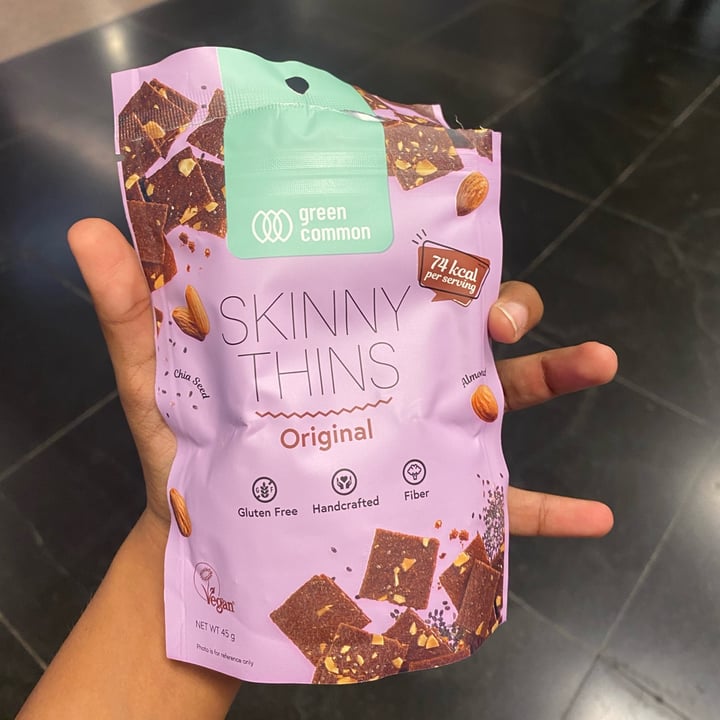 photo of Green Common Skinny Thins (Original) shared by @sarvanireddy on  01 Jul 2023 - review