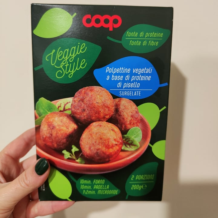 photo of Coop polpettine Veggie style shared by @marialorenastraccia on  30 Jan 2023 - review