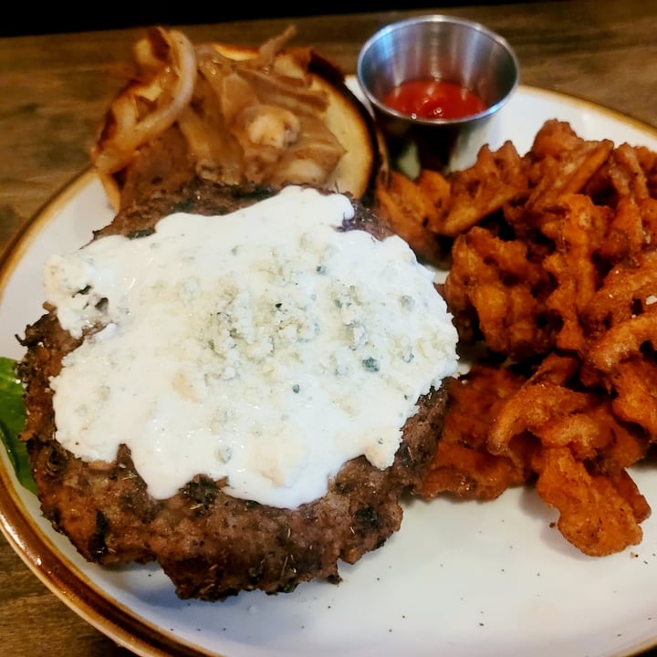 photo of Good Intentions Black and Bleu Burger shared by @gretchens on  05 Mar 2023 - review