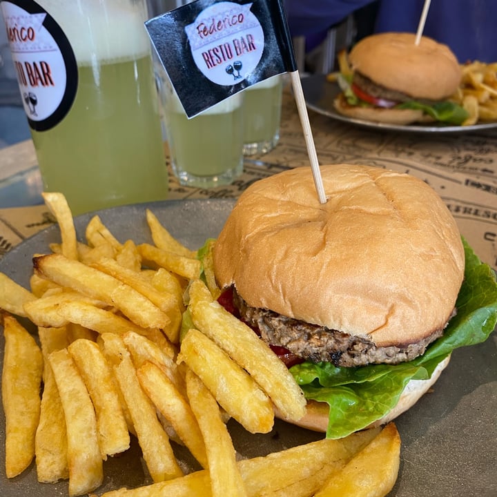 photo of Federico Resto Bar Hamburguesa Vegana shared by @candelariex on  05 Mar 2023 - review