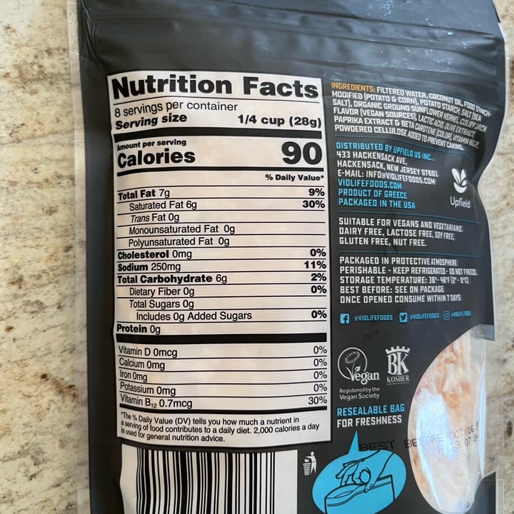 photo of Violife Colby Jack Shreds  shared by @dianna on  17 Jun 2023 - review