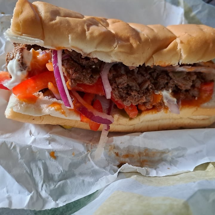 photo of Subway plant based philly steak shared by @clarewatters on  06 Jan 2023 - review