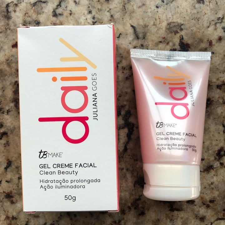 photo of Tb Make Daily Juliana Goes Gel creme facial shared by @michellesalles on  27 Apr 2023 - review