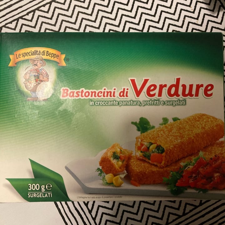 photo of Le Specialità di Beppe Bastoncini di Verdure shared by @daxvegan on  17 Dec 2022 - review