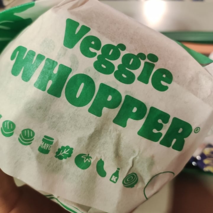 photo of Burger King Veggie whopper shared by @lali05 on  13 Jul 2023 - review