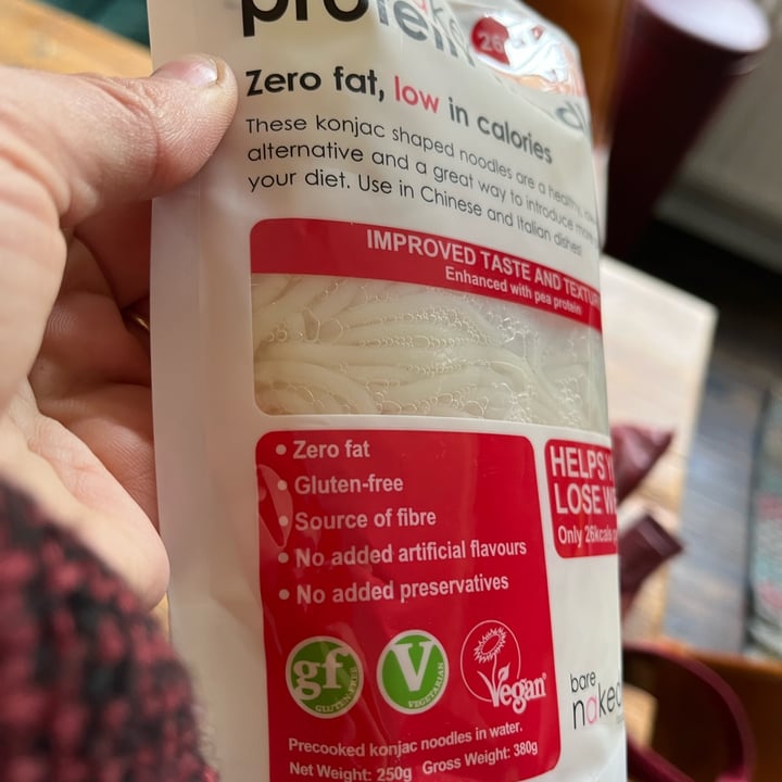 photo of Barenaked Protein Noodles shared by @gabriellademartino on  21 Feb 2023 - review