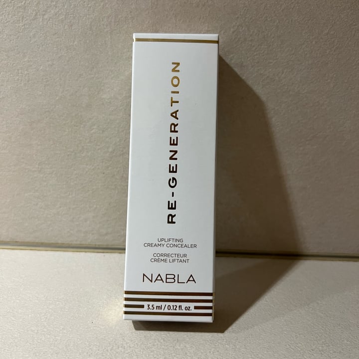 photo of Nabla Cosmetics RE-GENERATION CONCEALER - correttore effetto radioso e levigato shared by @aries24 on  15 Feb 2023 - review