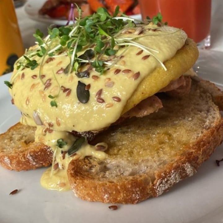 photo of Kai Restaurant vegan eggs benedict shared by @cheapsoybean on  16 Aug 2023 - review