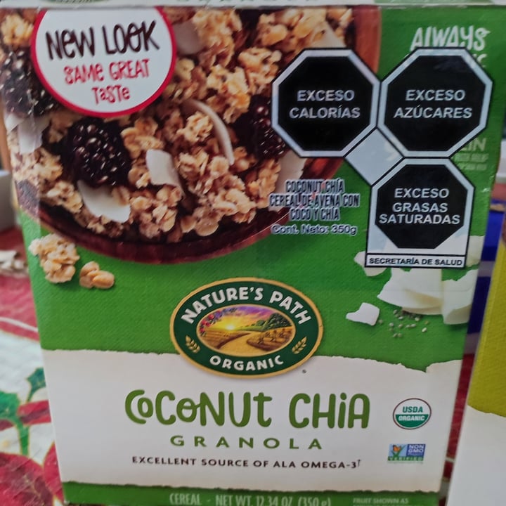 photo of Nature's Path Foods Coconut chia cereal shared by @hazesand on  11 Jun 2023 - review