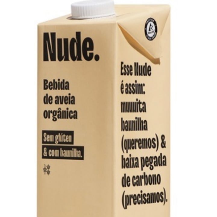 photo of Nude Bebida de Aveia Orgânica sem glúten & com baunilha shared by @gabrielecouto on  23 May 2023 - review