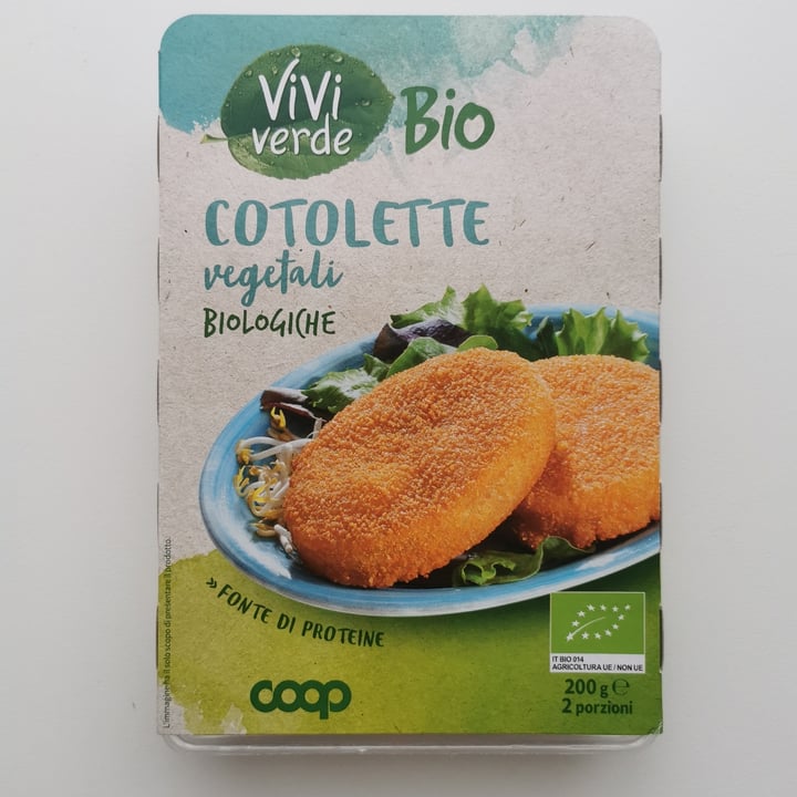 photo of Vivi Verde Coop cotolette vegetali biologiche shared by @aili59 on  13 Apr 2023 - review