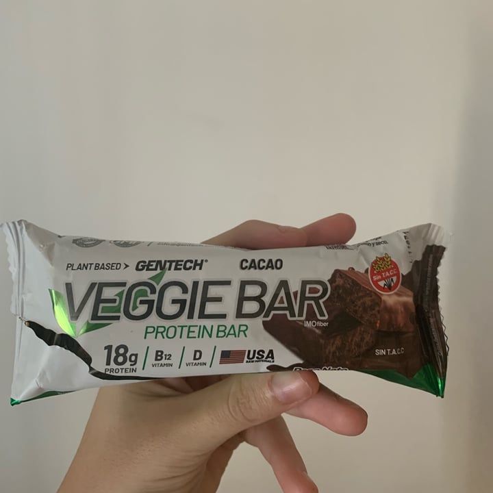 photo of Gentech Barra de Proteina Vegan shared by @casivegannnnn on  09 Feb 2023 - review