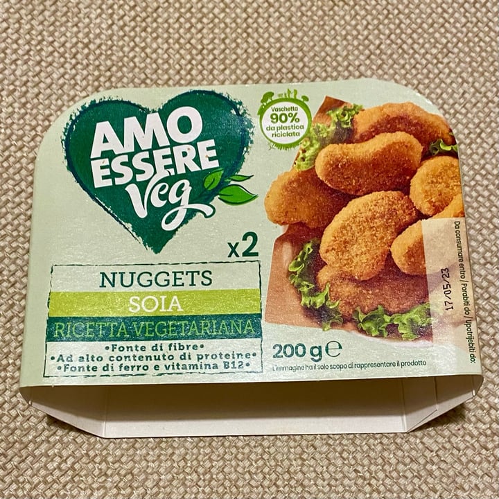 photo of Amo Essere Veg nuggets shared by @tsarinaveg on  29 Apr 2023 - review