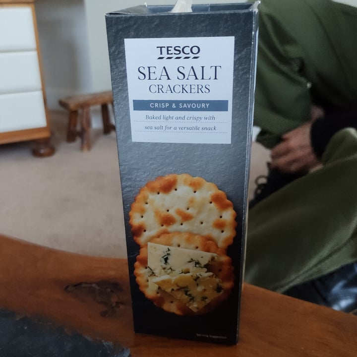 Tesco Sea Salt Crackers Review abillion
