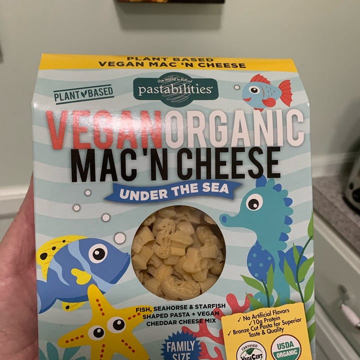 Pastabilities Organic under the sea Mac ‘N Cheese Review abillion