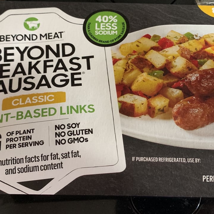 photo of Beyond Meat Breakfast Sausage Links shared by @georgejacobs on  01 Jul 2023 - review