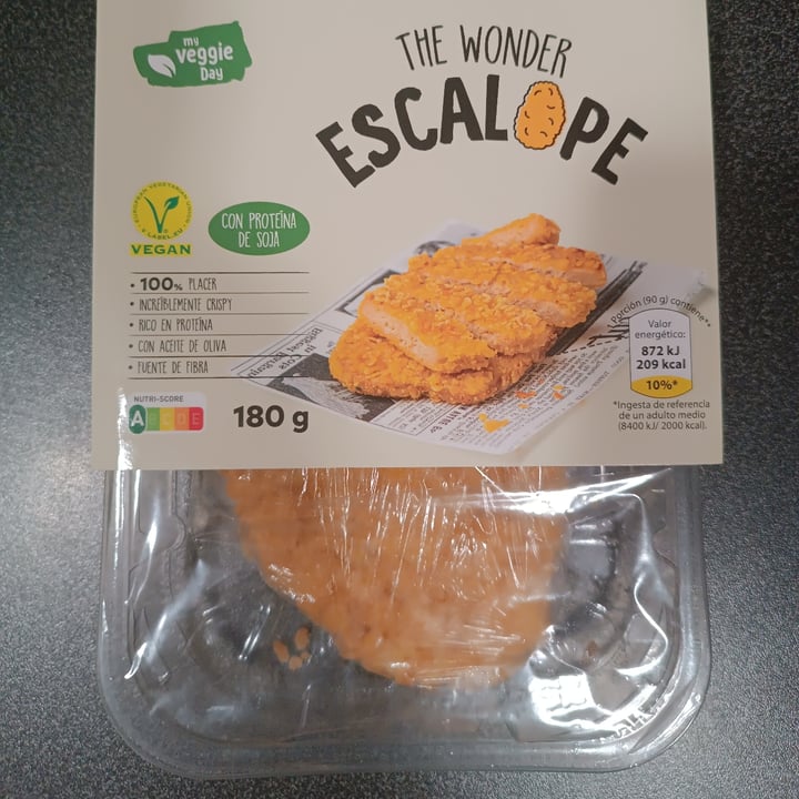 photo of My veggie day The Wonder Escalope shared by @kania on  19 Jun 2023 - review