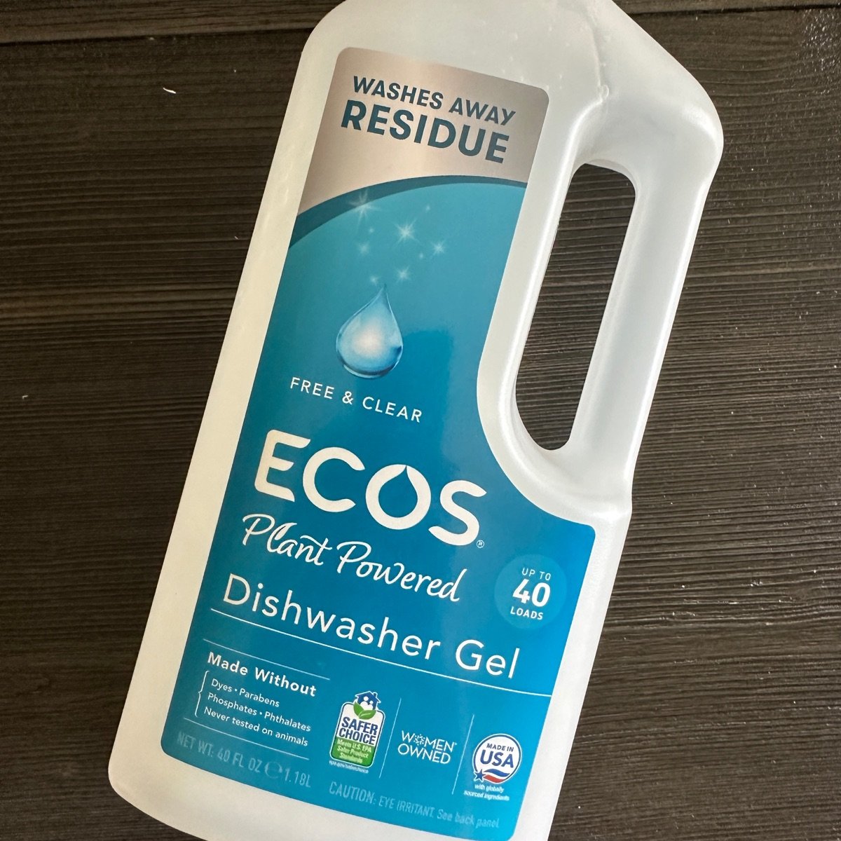 Ecos Free And Clear Dishwasher Gel Reviews abillion
