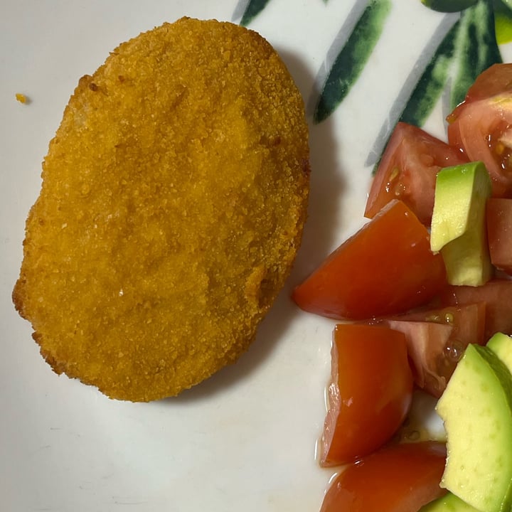 photo of My veggie day Escalope vegano "pimiento y tomate" shared by @irenevegan on  10 May 2023 - review