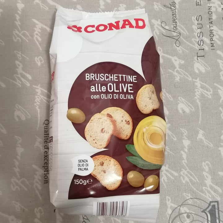photo of Conad Bruschettine alle olive shared by @govegan2020 on  20 Jan 2023 - review