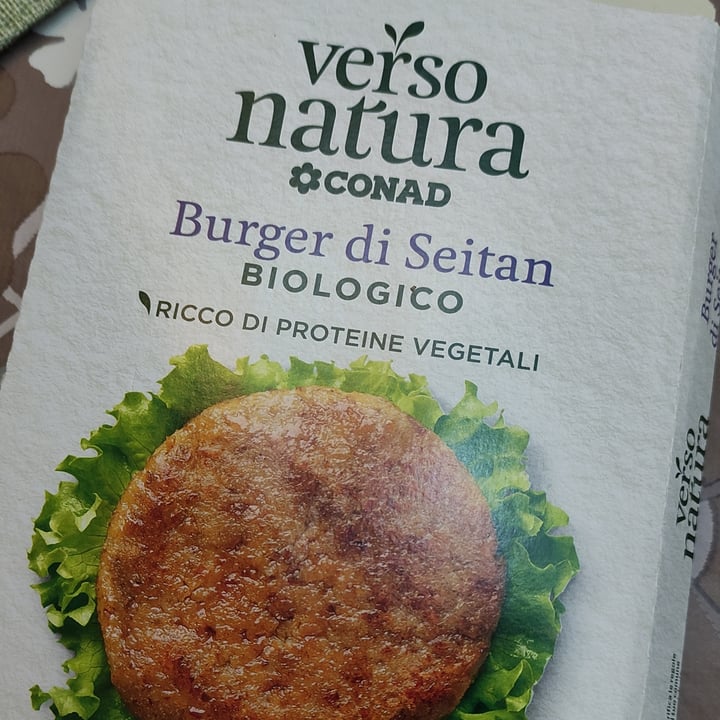 photo of Verso Natura Conad Bio  Burger di seitan biologico shared by @owlshadow on  10 May 2023 - review