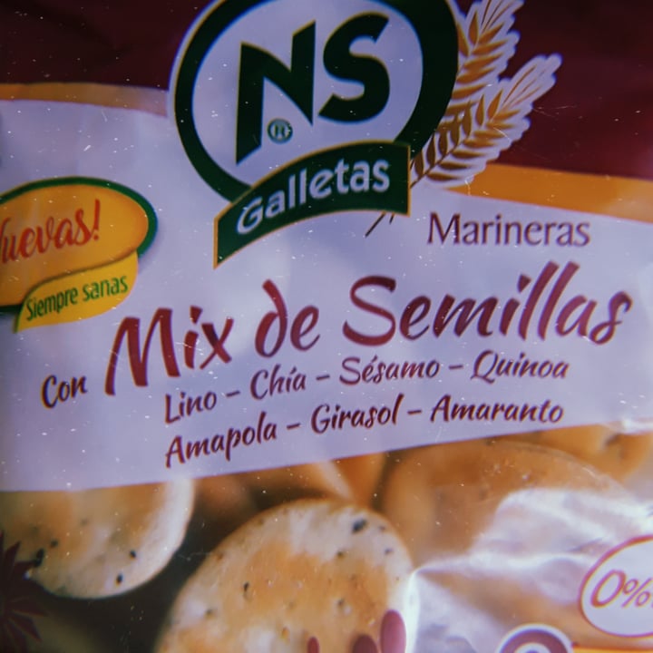 photo of NS Galletas Galletas Marineras Mix de Semillas shared by @nanicuadern on  22 Mar 2023 - review