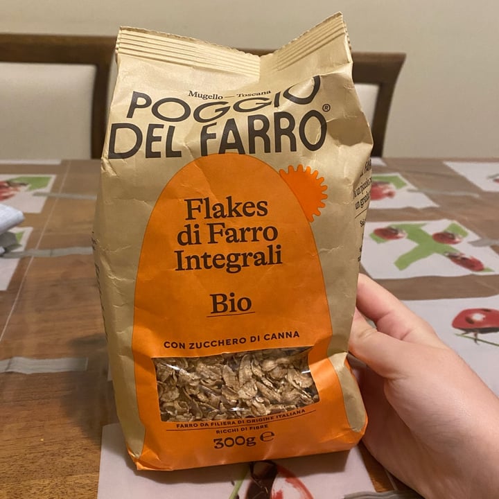 photo of Poggio del farro Farro Flakes Bio Integrali shared by @mariapiav on  20 Jun 2023 - review