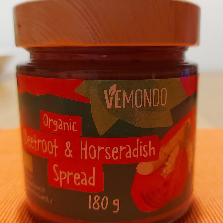 photo of Vemondo Beetroot and horseradish spread shared by @tt8 on  02 Mar 2023 - review