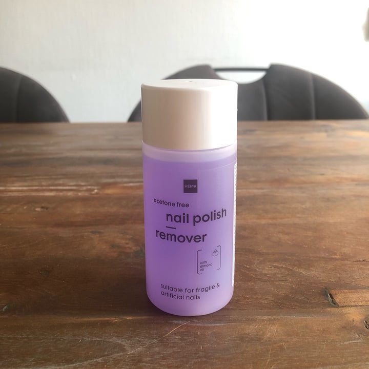 photo of Hema Nail Polish Remover Acetone Free shared by @marleen269 on  07 Aug 2023 - review