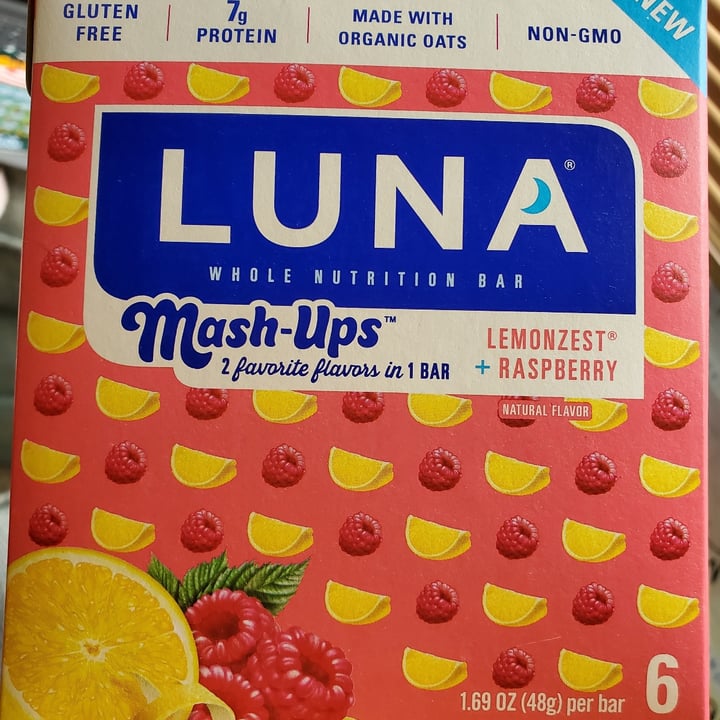 photo of LUNA Raspberry & Lemon zest Mash-ups shared by @bocca on  05 Feb 2023 - review