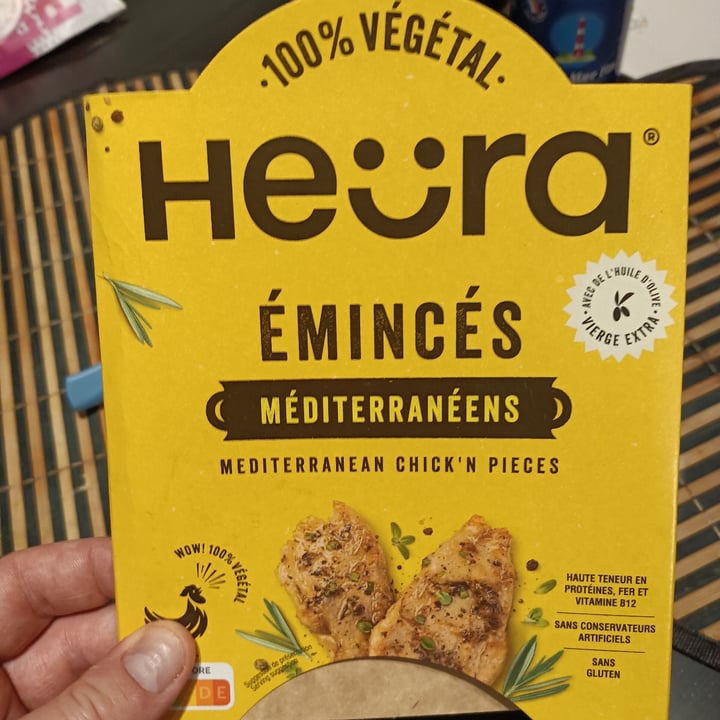 photo of Heura mediterranean chick'n pieces shared by @friedmandriver on  15 Mar 2023 - review