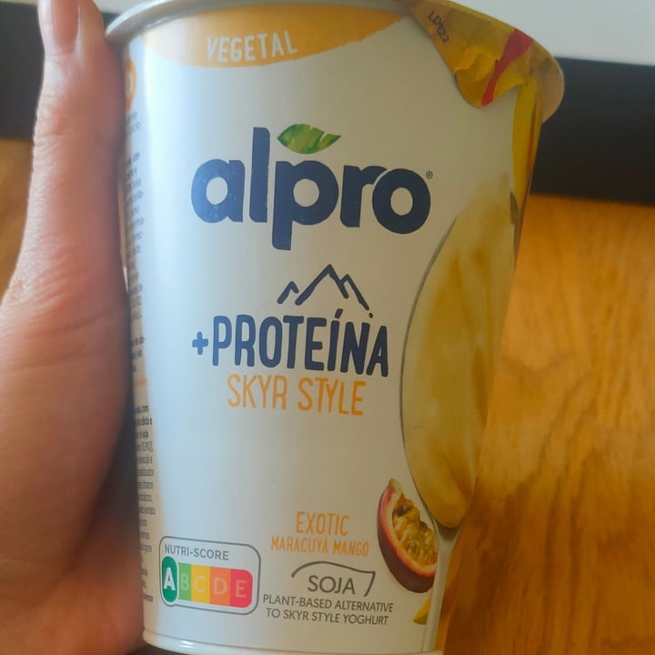 photo of Alpro high protein greek style mango shared by @maryveganaperdy on  08 Jul 2023 - review