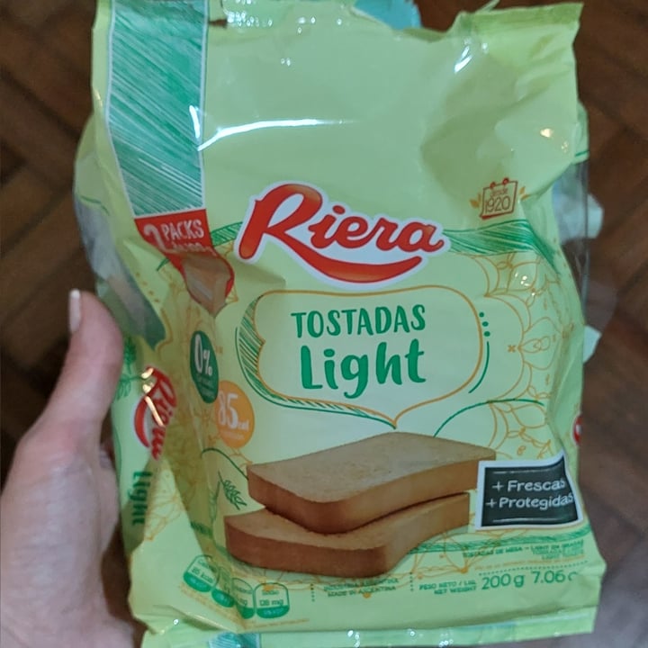 photo of Riera Tostadas light shared by @prilaveglia on  10 Feb 2023 - review